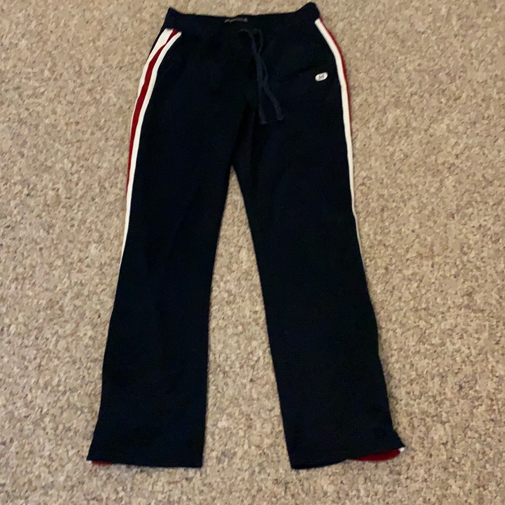 Abercrombie and Fitch navy track pants M